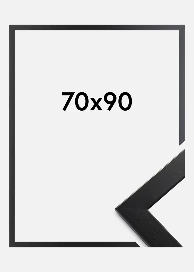 Ramme Trendline Akrylglas Sort 70x90 cm