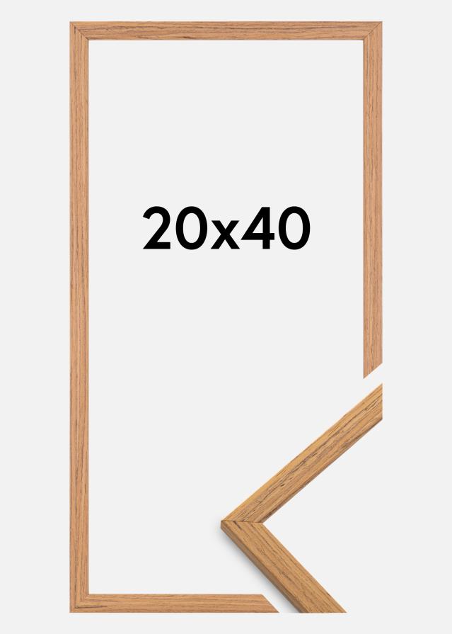 Ramme Edsbyn Akrylglas Teak 20x40 cm