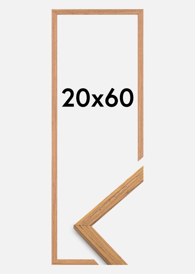 Ramme Edsbyn Akrylglas Teak 20x60 cm