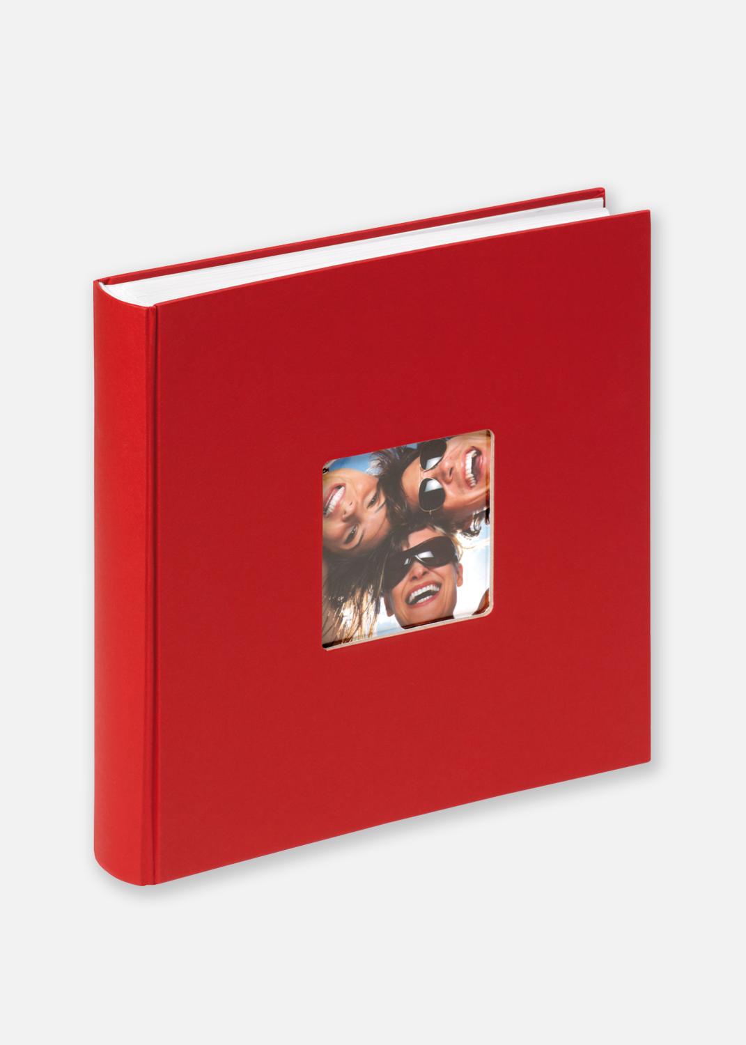 Product Image for Fun Album rød - 30x30 cm (100 Hvide sider / 50 blade)