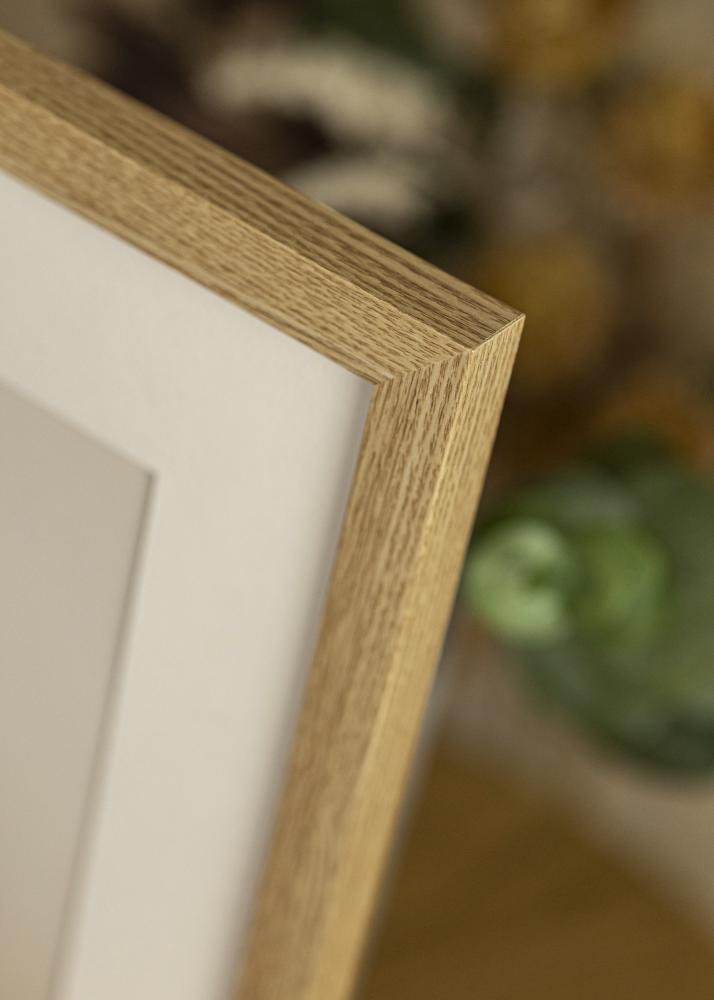 Ramme Selection Eg 40x50 cm - Passepartout Hvid 28x35 cm