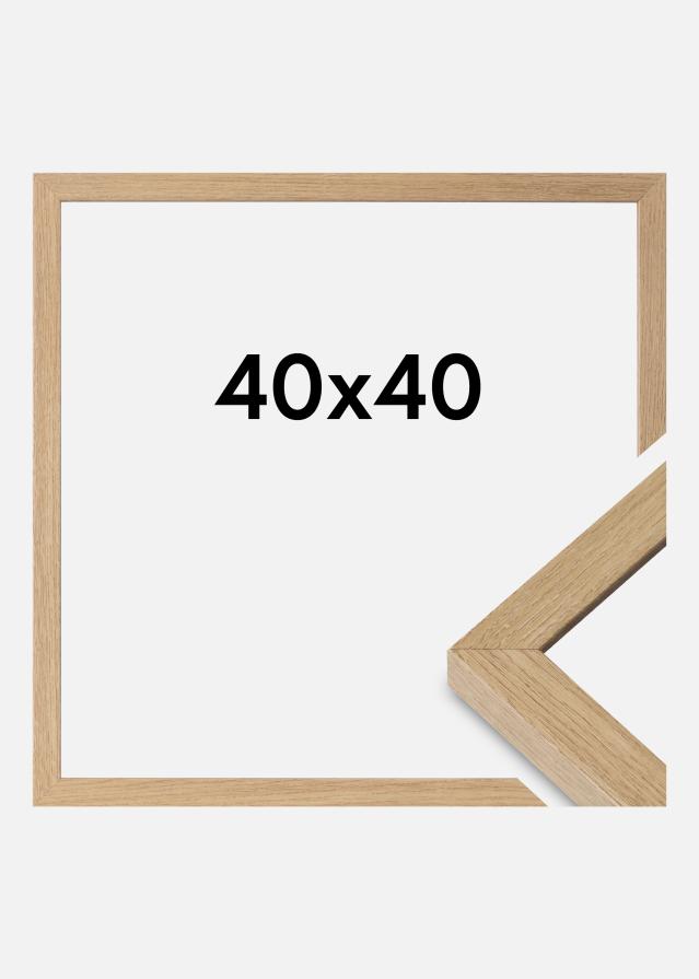 Ramme Hermes Akrylglas Natural Oak 40x40 cm