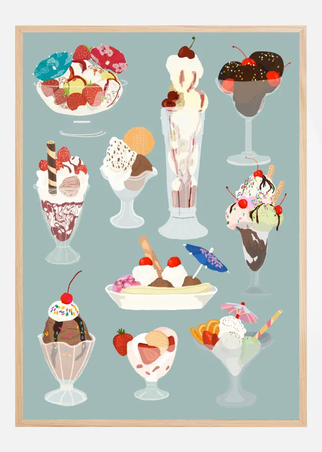Sundae Plakat