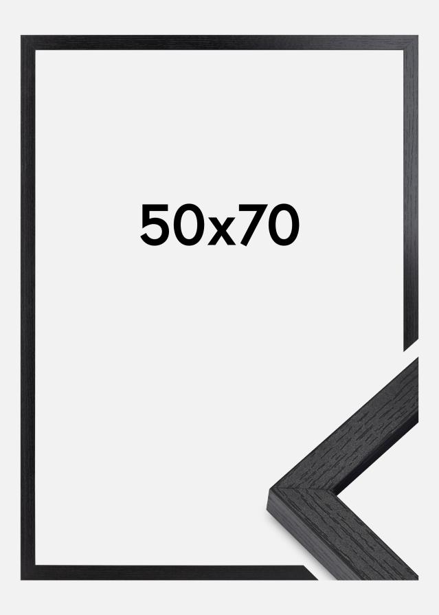 BGA Boksramme Akrylglas Sort 50x70 cm