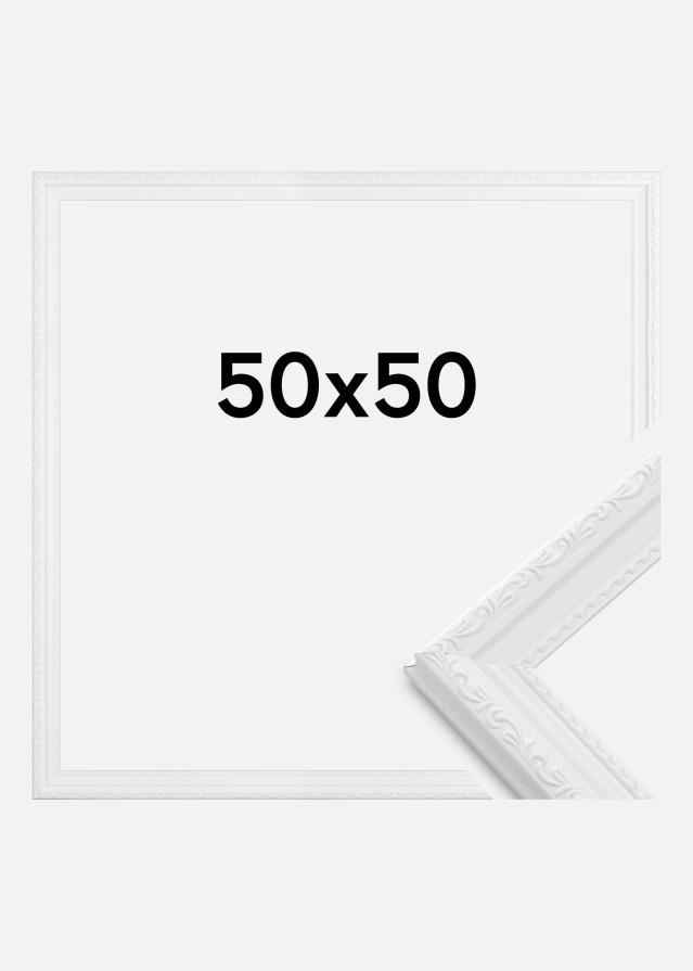 Ramme Abisko Akrylglas Hvid 50x50 cm