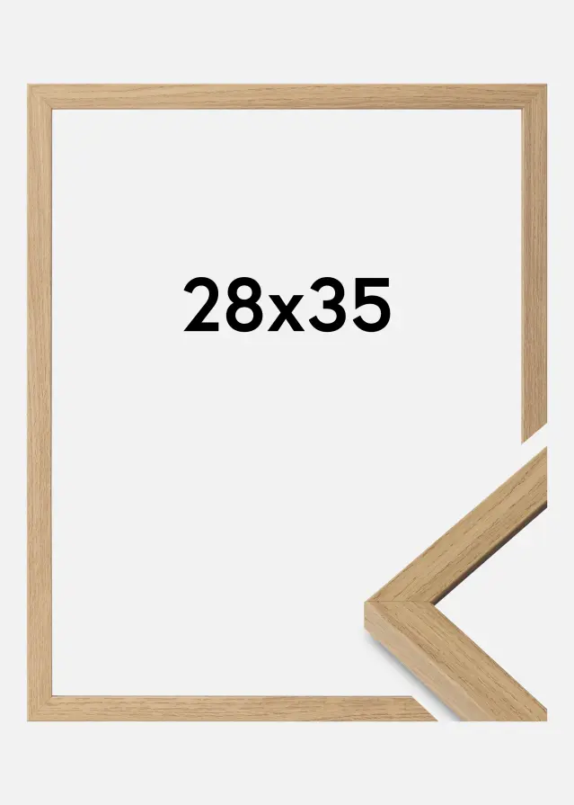 Ramme Ares Akrylglas Natural Oak 28x35 cm