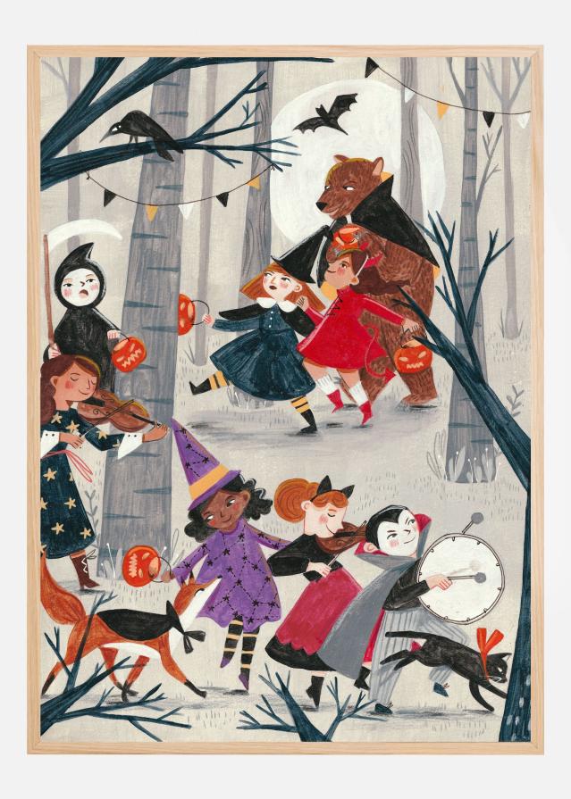 Halloween parade Plakat