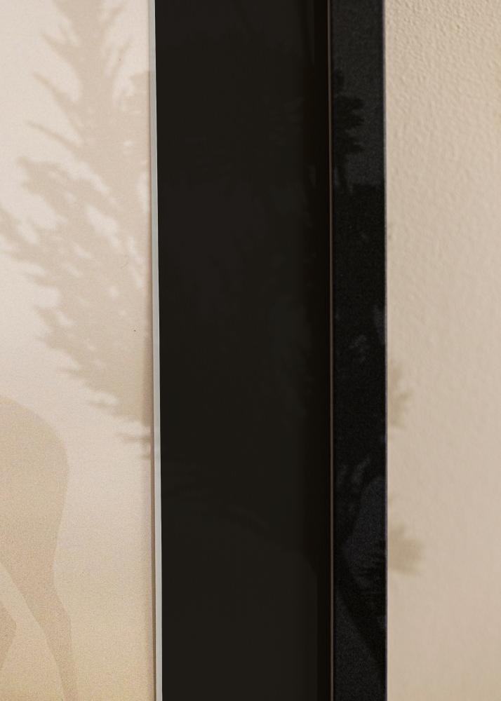 Ramme Trendy Sort 40x50 cm - Passepartout Sort 29,7x42 cm (A3)
