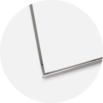 Ramme Glat Metal Sølv 10x15 cm
