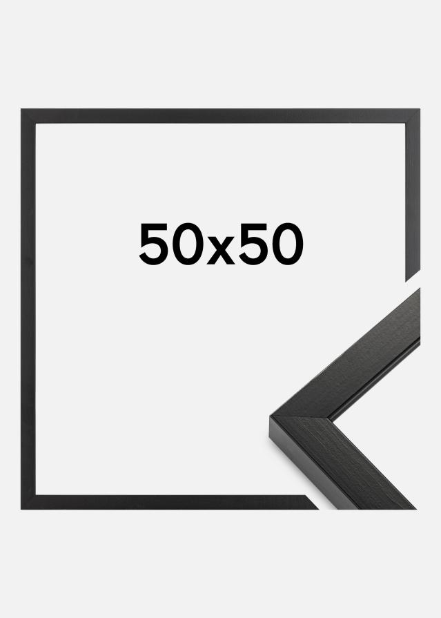 Ramme Amanda Box Sort 50x50 cm