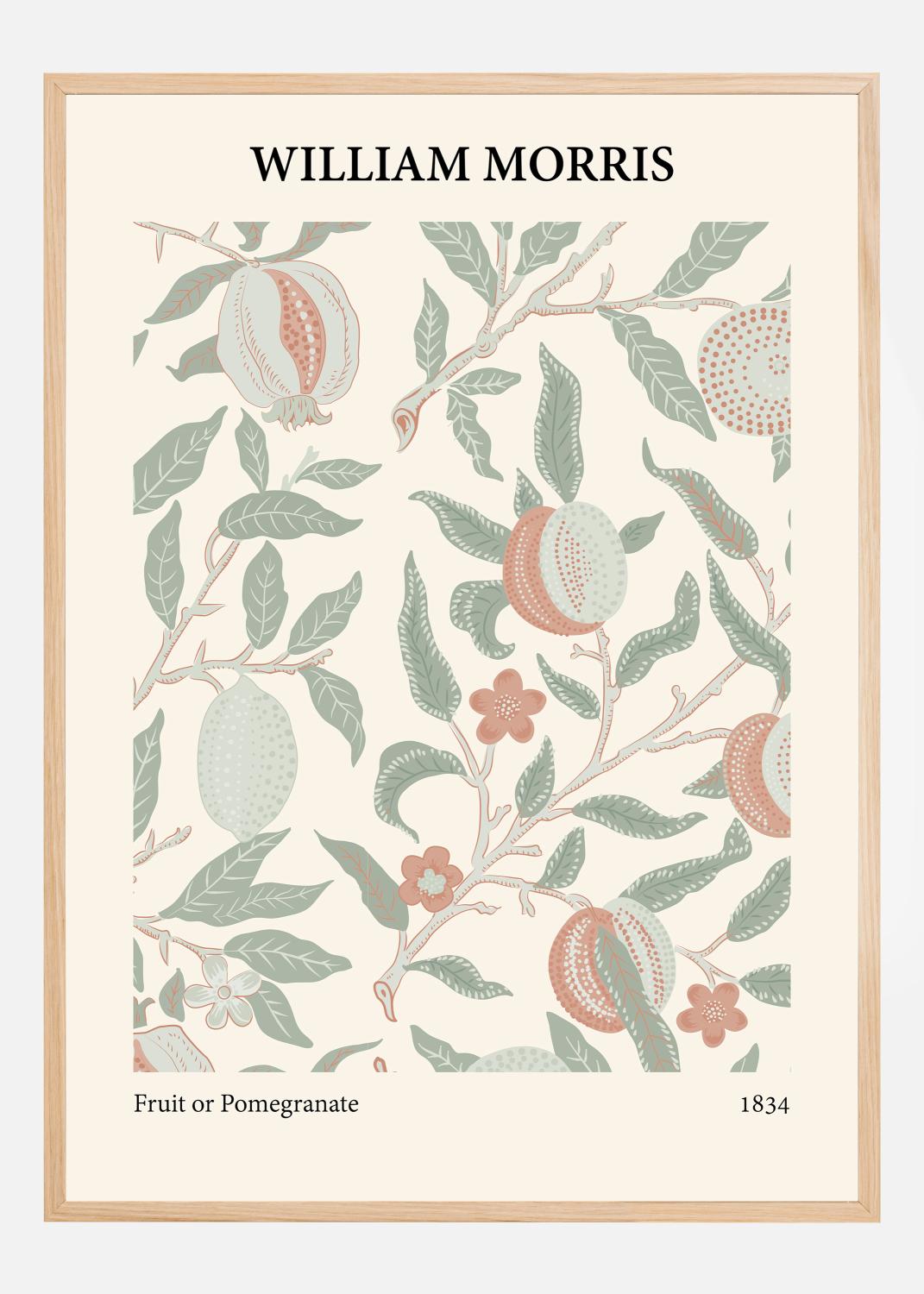 Product Image for William Morris - Fruit or Pomegranate 4 Plakat (21x29.7 cm (A4))