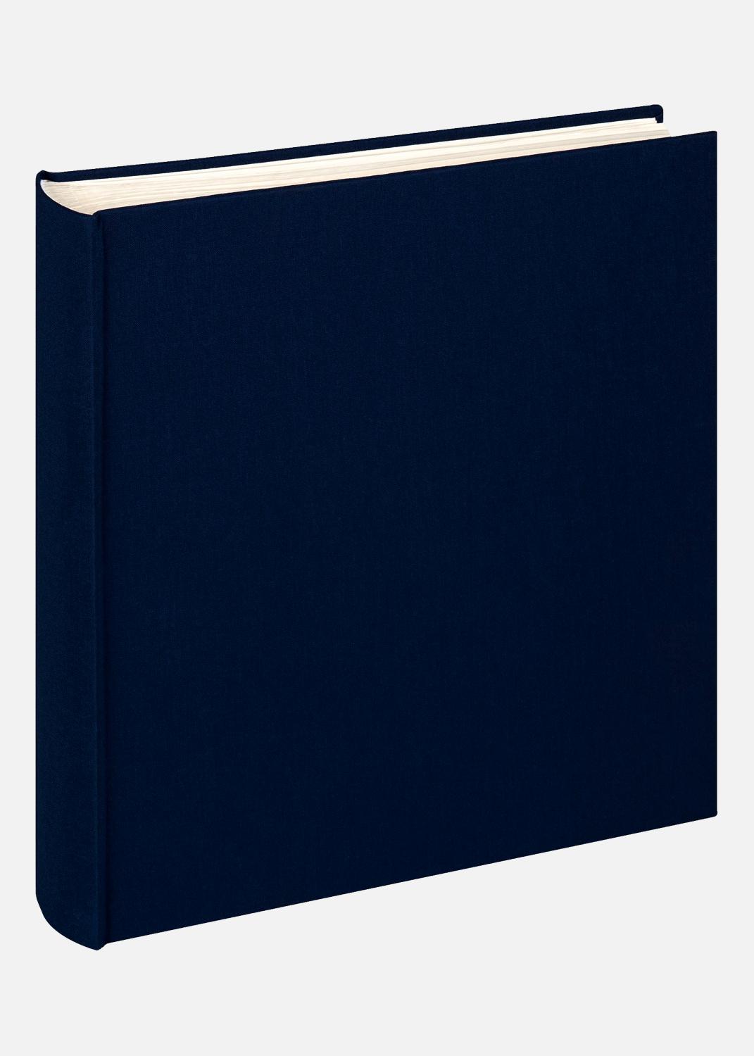 Product Image for Cloth Album Blå - 28x29 cm (100 Hvide sider / 50 ark)