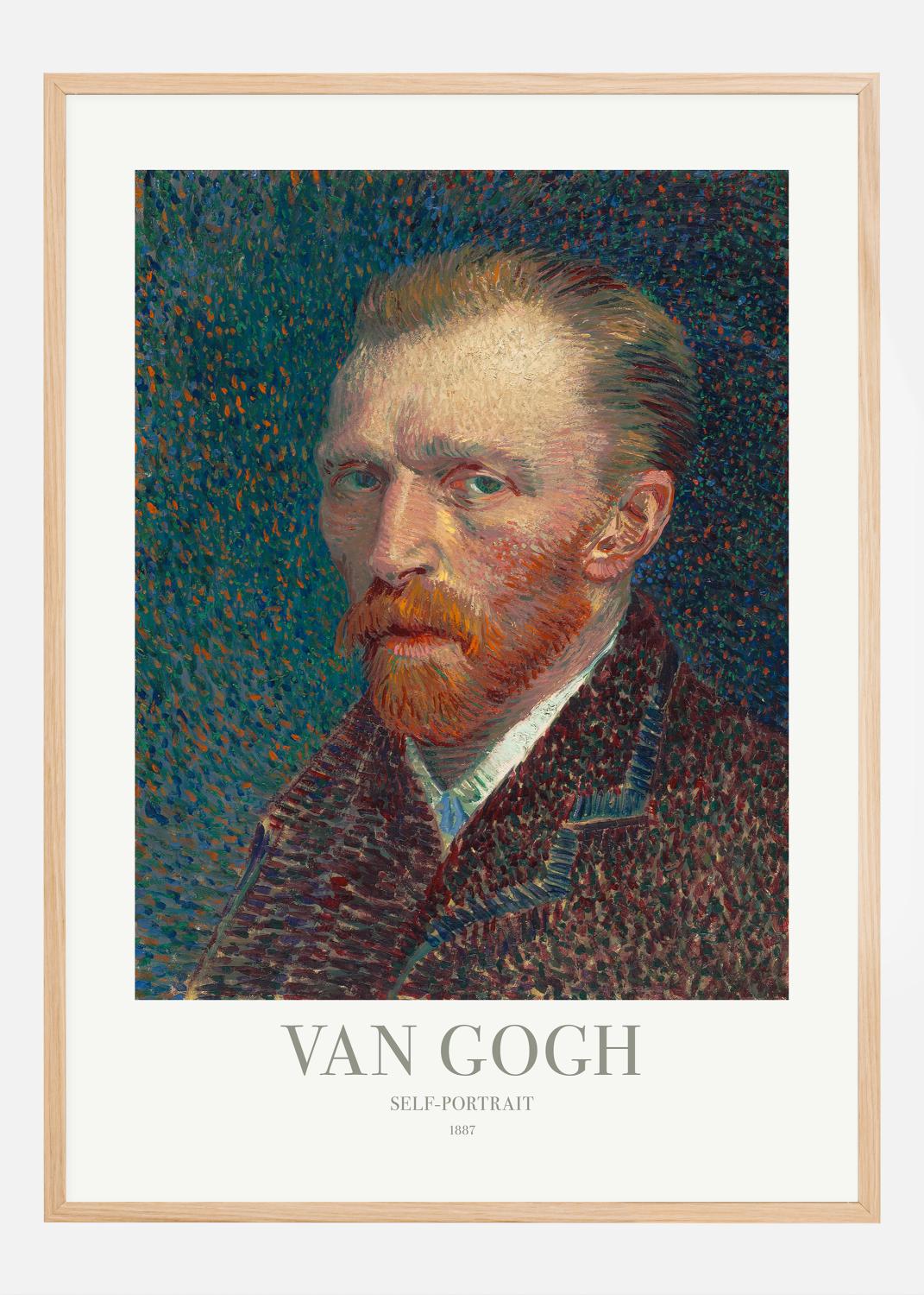 Product Image for VAN GOGH - Self-Portrait Plakat (21x29.7 cm (A4))