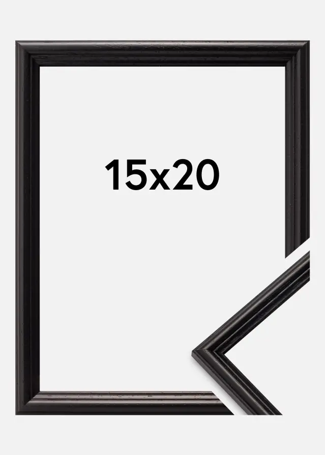 Ramme Horndal Akrylglas Sort 15x20 cm