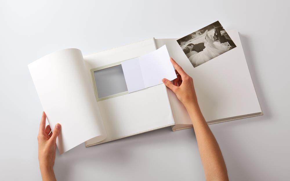 Music Album - 28x30,5 cm (60 Hvide sider / 30 blade)