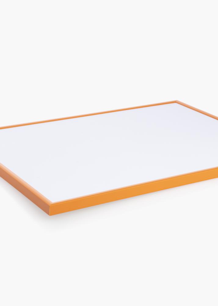 Ramme New Lifestyle Lys Orange 50x70 cm - Passepartout Hvid 40x60 cm