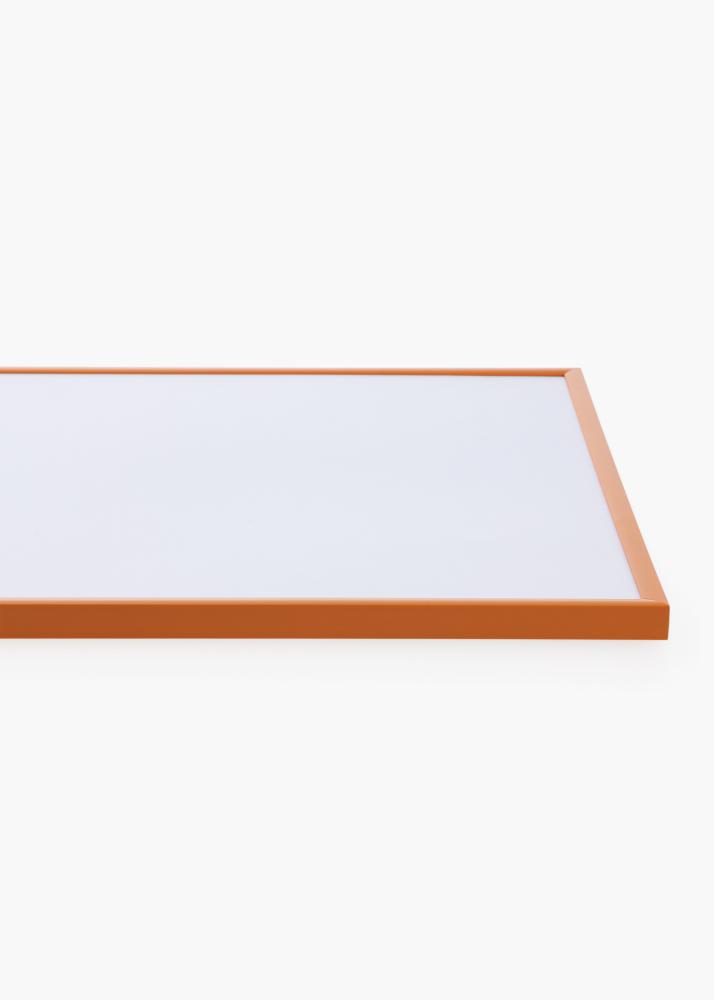 Ramme New Lifestyle Lys Orange 50x70 cm - Passepartout Hvid 40x60 cm