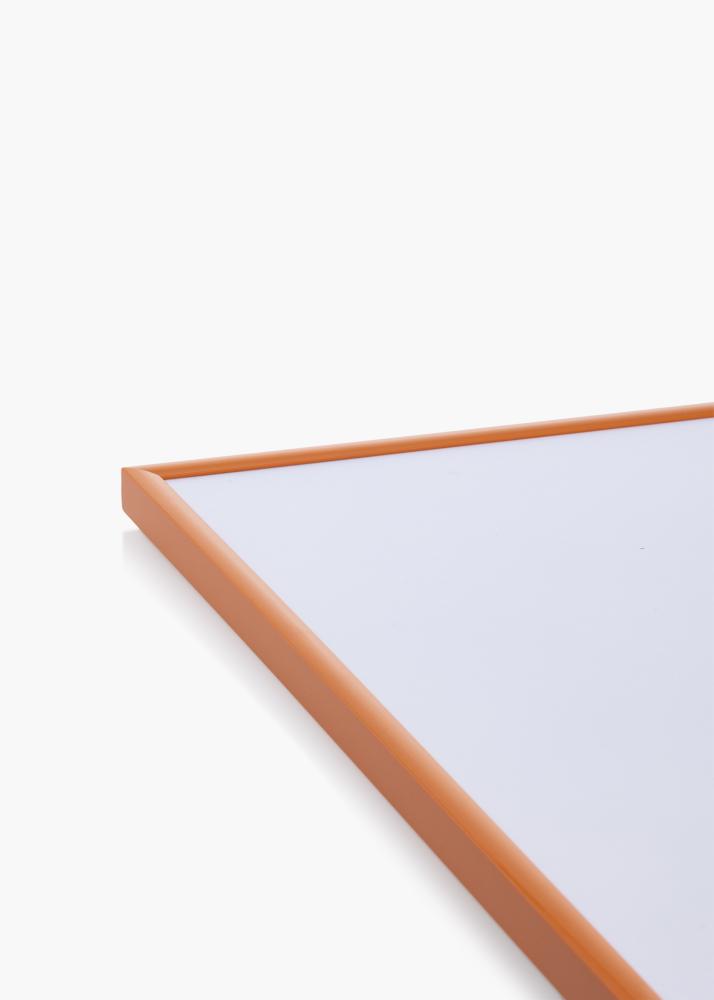 Ramme New Lifestyle Lys Orange 50x70 cm - Passepartout Hvid 40x60 cm