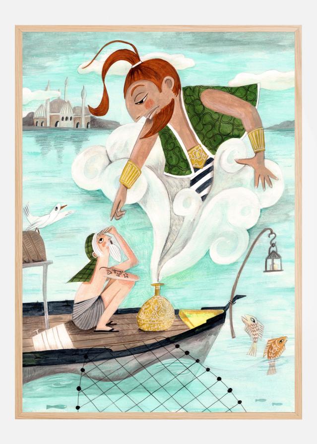 The Fisherman and the Jinni Plakat