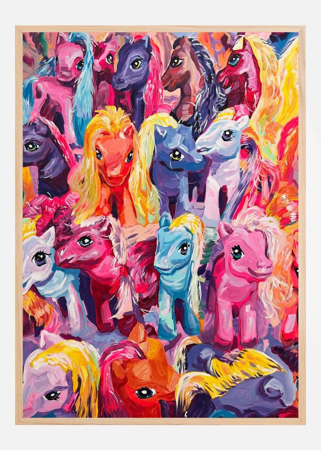 Ponies Plakat