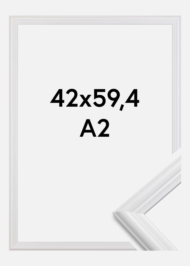 Ramme Siljan Hvid 42x59,4 cm (A2)