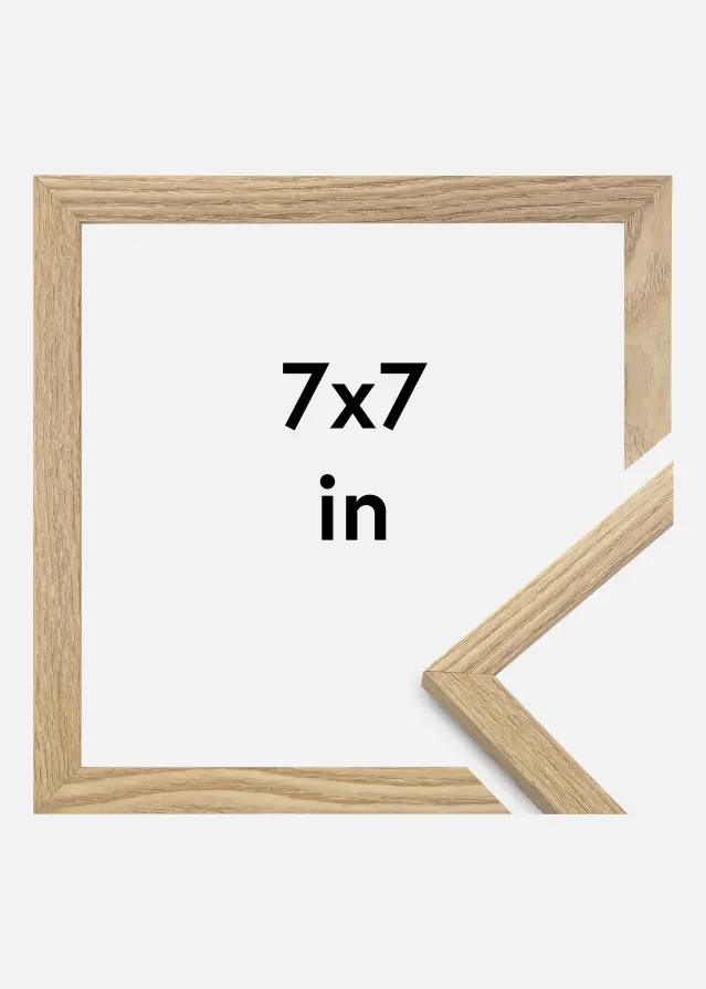 Ramme Trendy Akrylglas Eg 7x7 inches (17,8x17,8 cm)