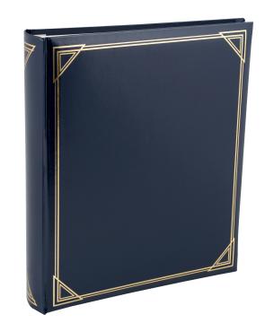 Henzo Promo Album Blå - 29x33 cm (100 Hvide sider / 50 blade)