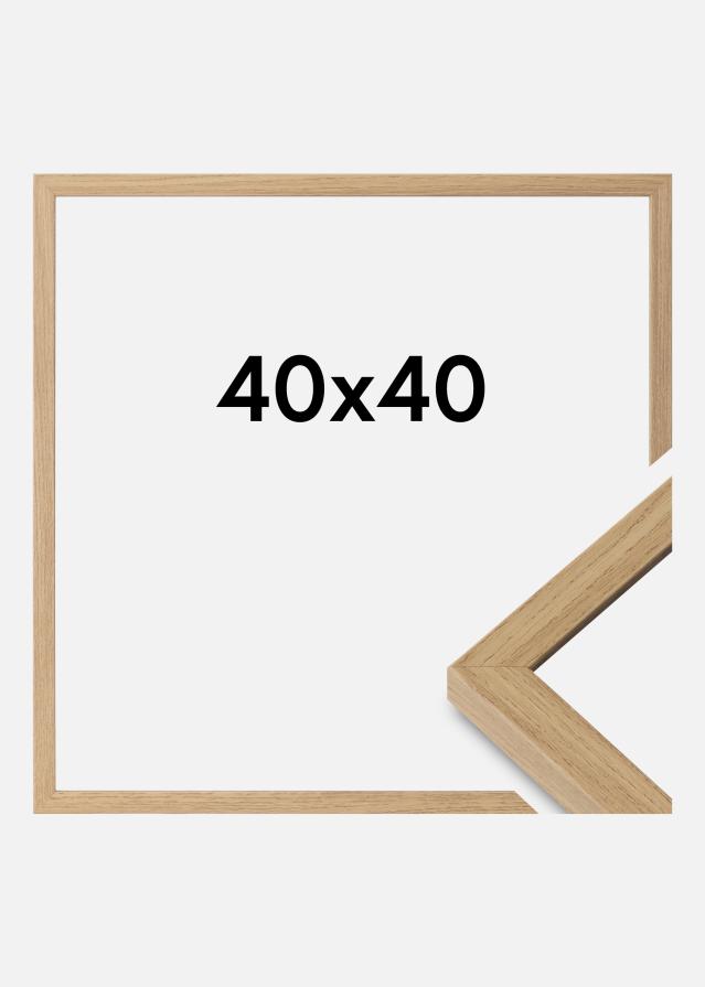 Ramme Ares Akrylglas Natural Oak 40x40 cm