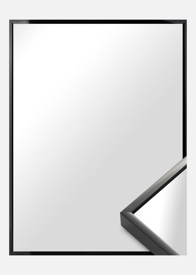 Spejl Nielsen Premium Alpha Blank Sort - Egne mål
