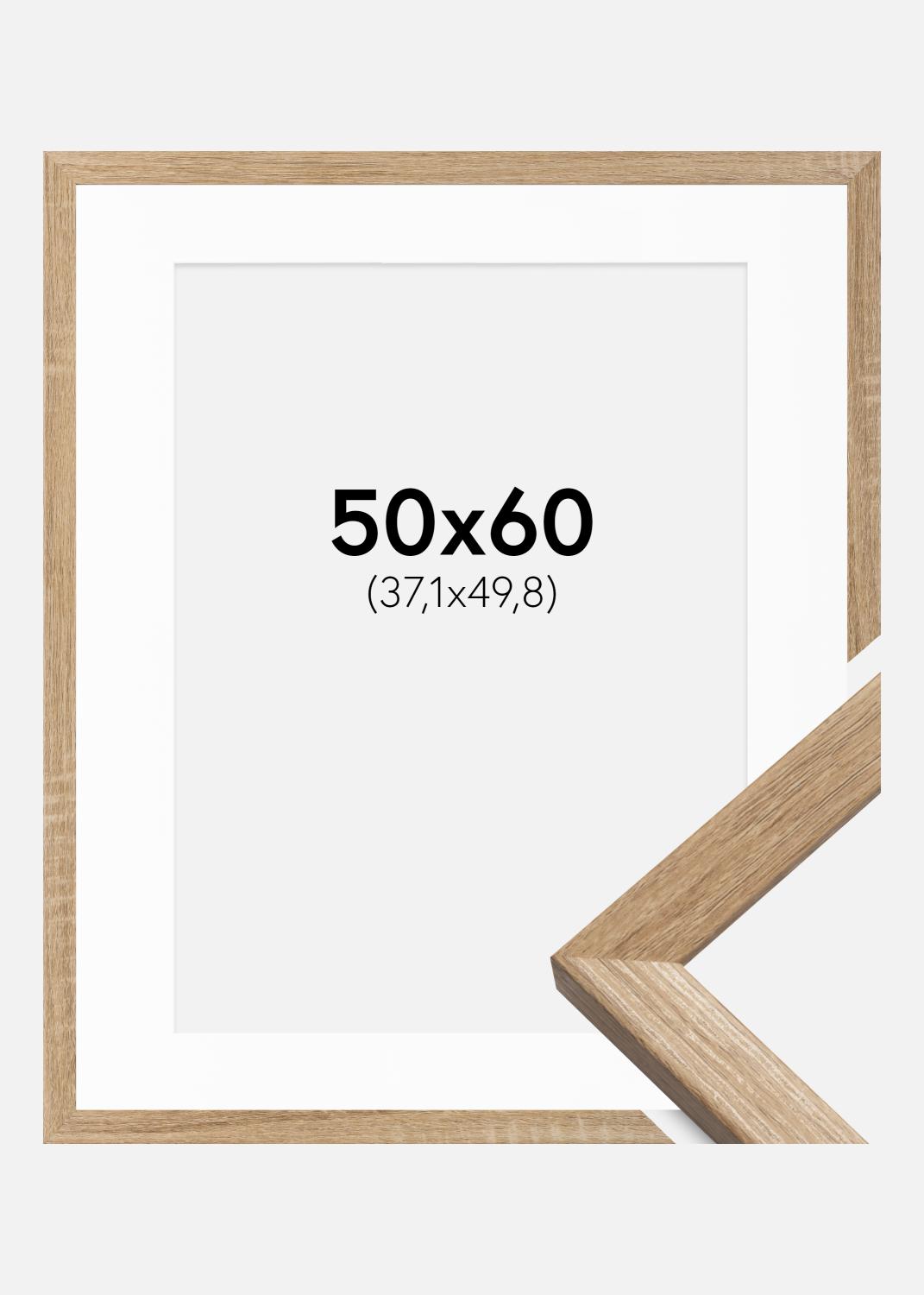 Product Image for Ramme Fiorito Lys Eg 50x60 cm - Passepartout Hvid 15x20 inches