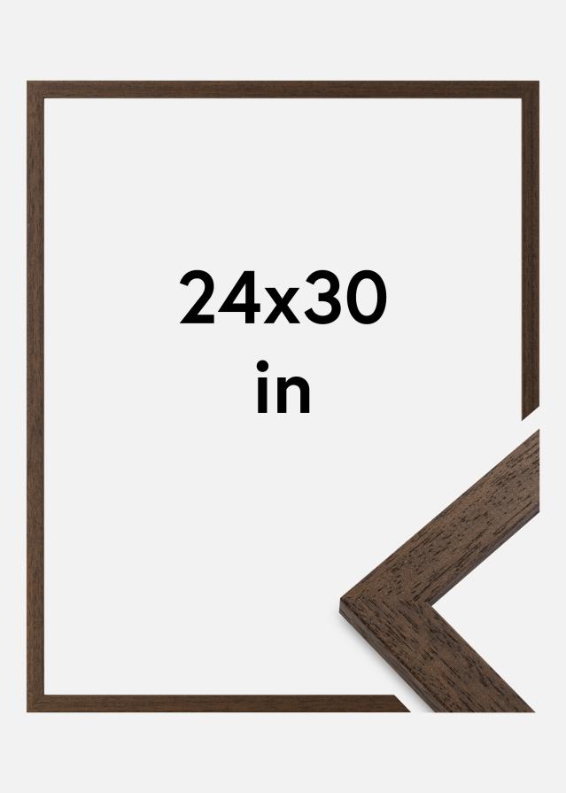 Ramme Brown Wood Akrylglas 24x30 inches (60,96x76,2 cm)