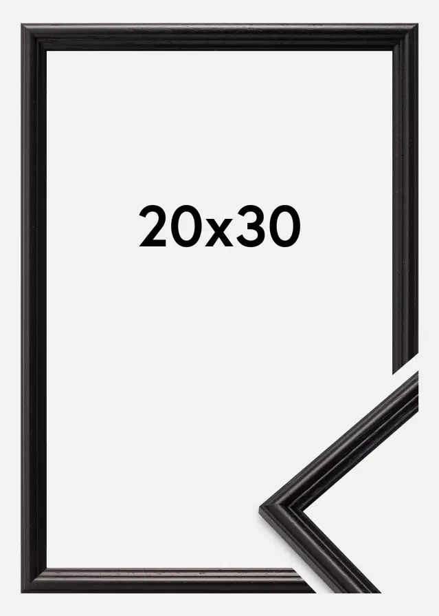 Ramme Horndal Akrylglas Sort 20x30 cm