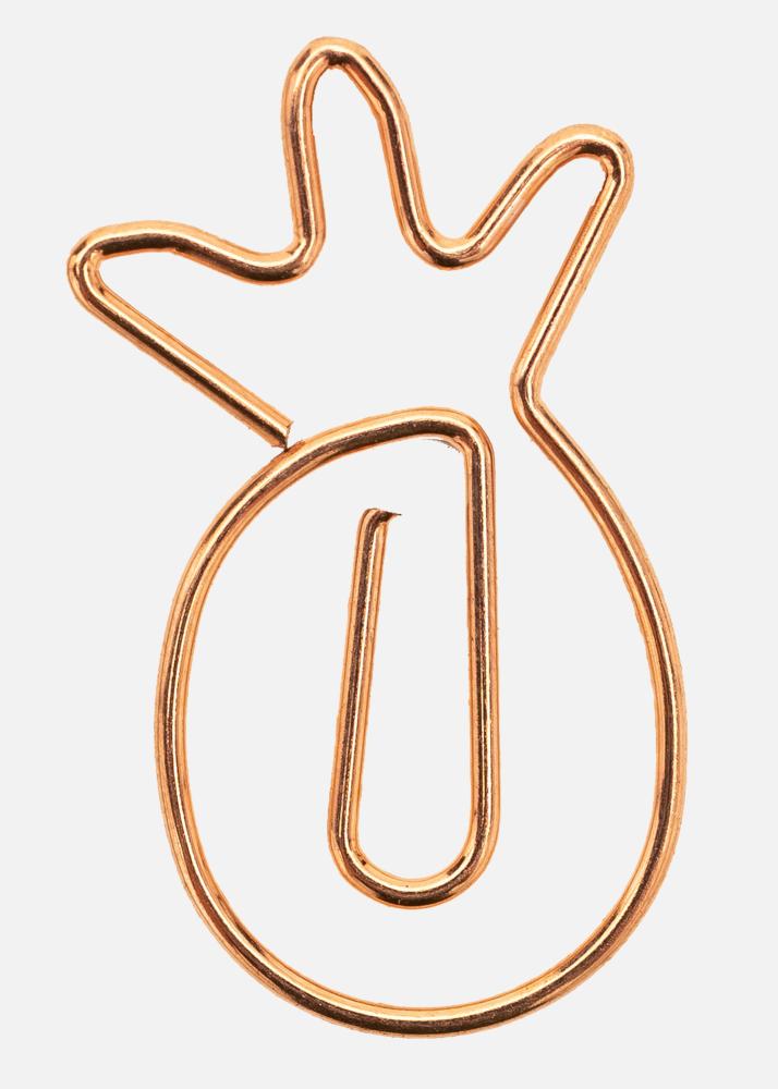 PAC Metal Paperclip Pineapple Koppar