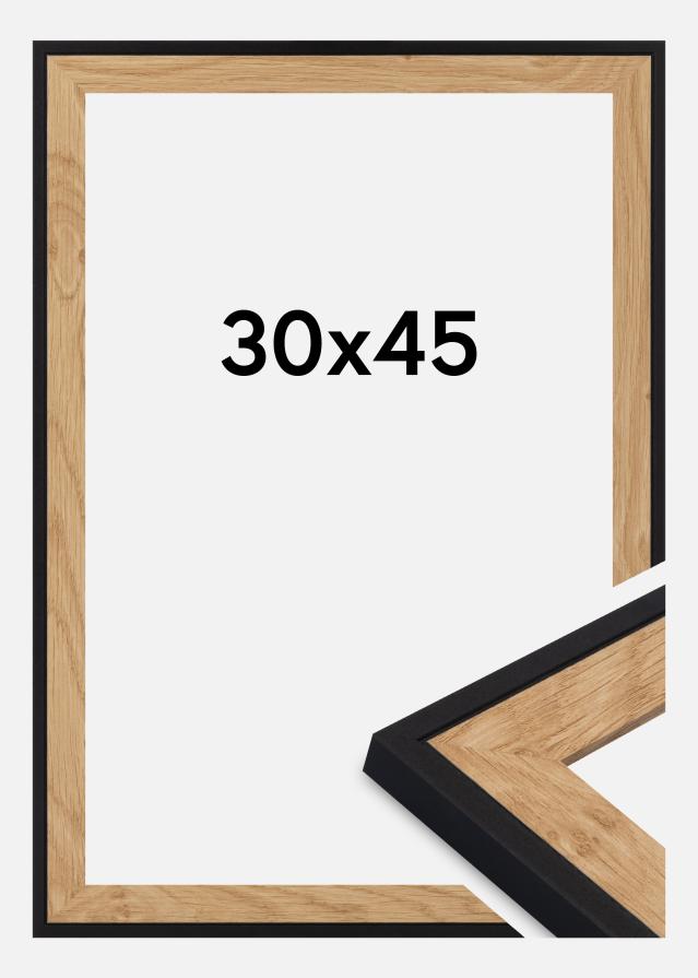Ramme Iris Akrylglas Sort 30x45 cm