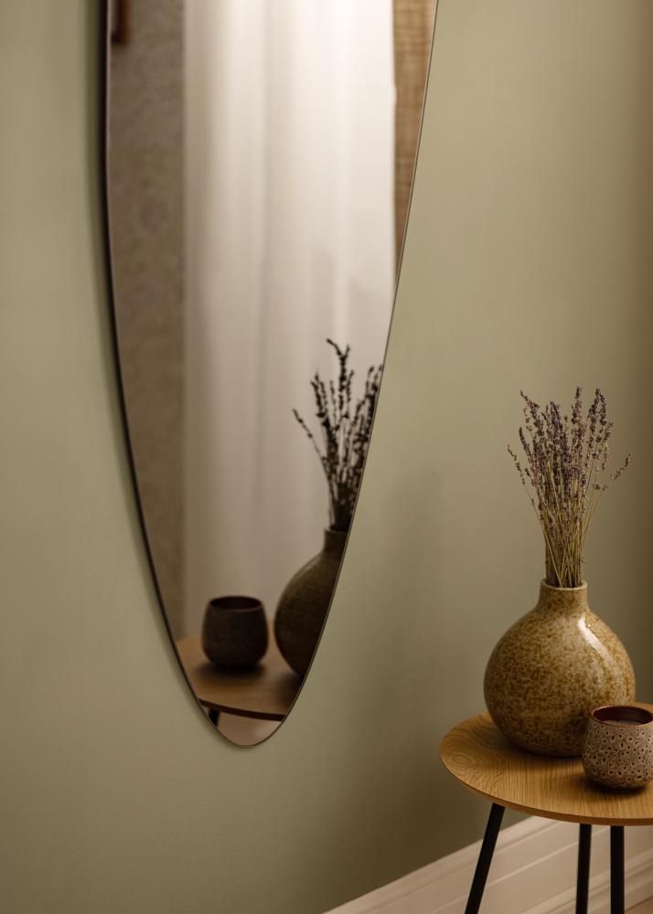 Spejl Slim Warm Grey 155x55 cm
