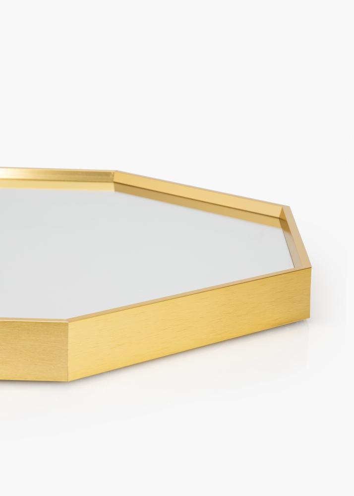 KAILA Spejl Octagon Gold 50 cm Ø