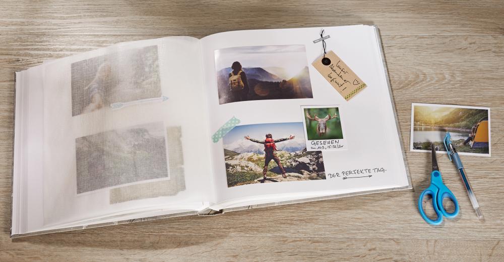 Cosenza Album Brun - 30x30 cm (60 Hvide sider / 30 blade)