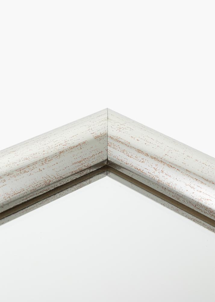 Spejl Tallahassee Sølv 56x86 cm