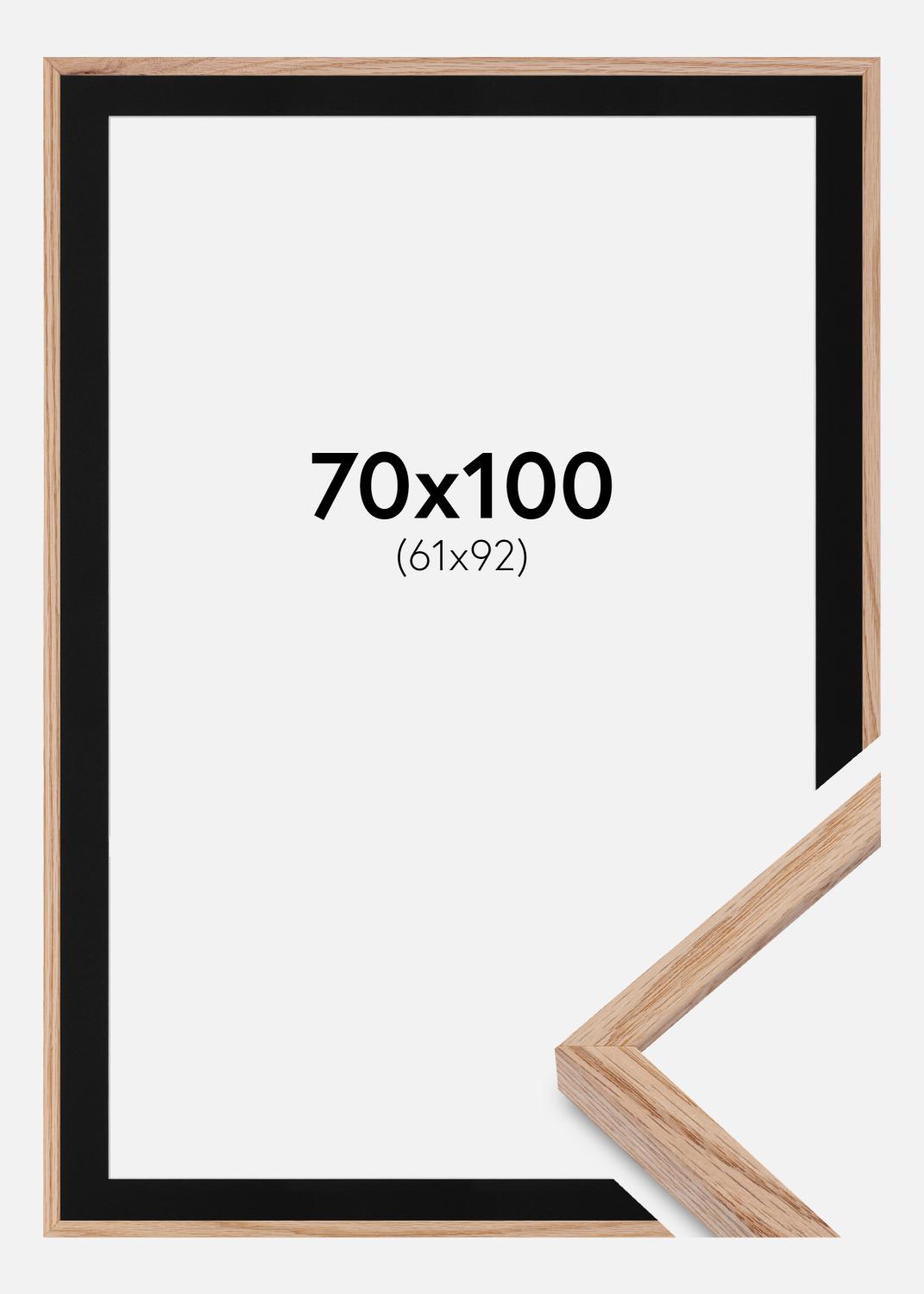 Product Image for Ramme E-Line Wide Eg 70x100 cm - Passepartout Sort 62x93 cm
