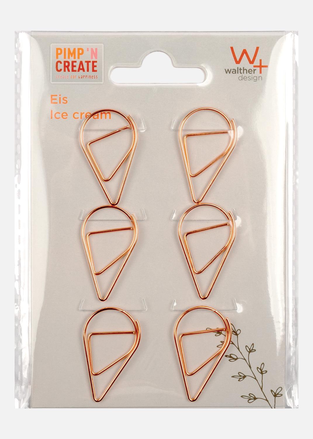 Product Image for PAC Metal Paperclip Ice Cream Cone Koppar