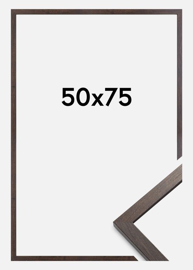 Ramme Trendy Akrylglas Valnød 50x75 cm