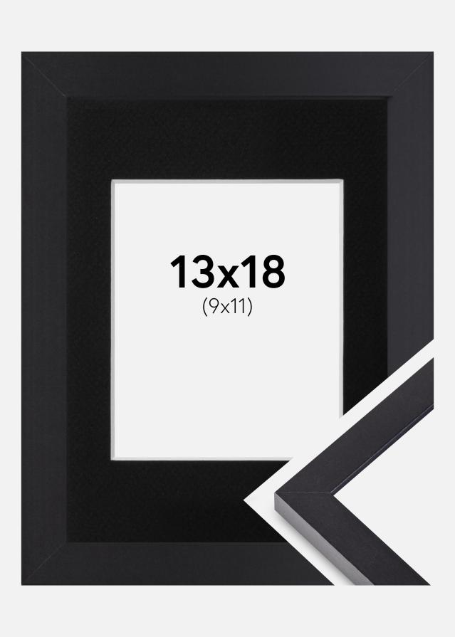 Ramme Selection Sort 13x18 cm - Passepartout Sort 10x12 cm