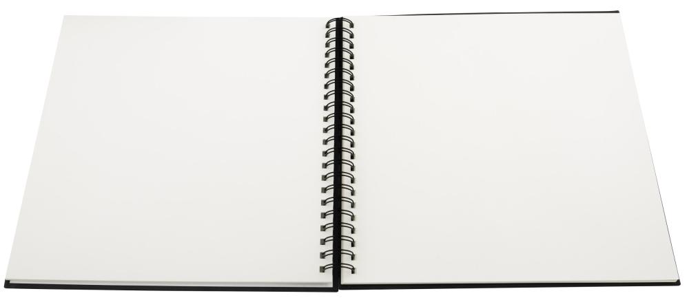 Fun Spiralalbum Lilla - 30x30 cm (50 Hvide sider / 25 blade)