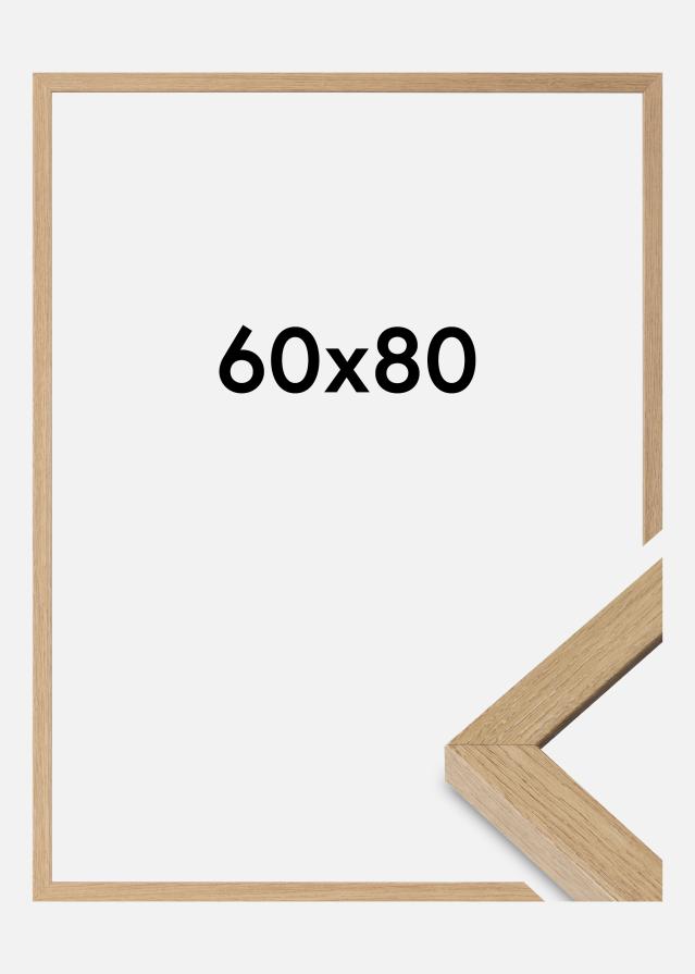 Ramme Hermes Akrylglas Natural Oak 60x80 cm