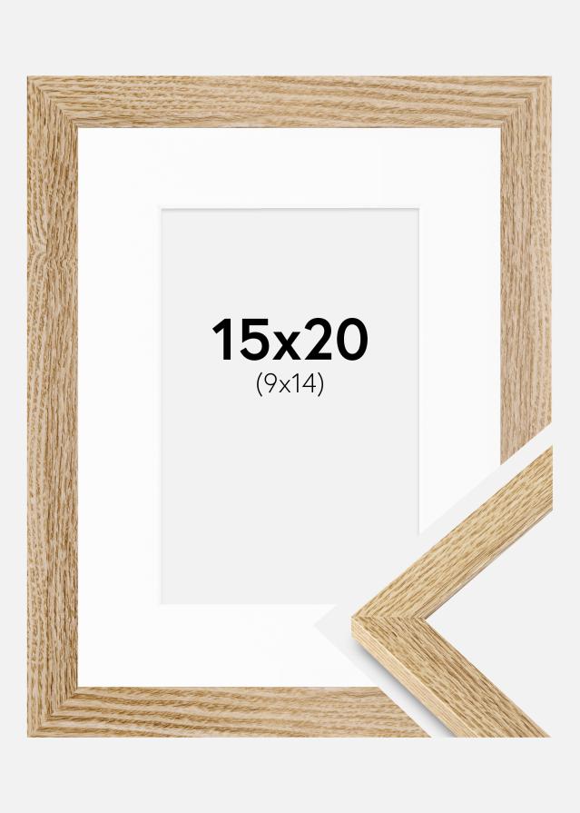 Ramme Selection Eg 15x20 cm - Passepartout Hvid 10x15 cm