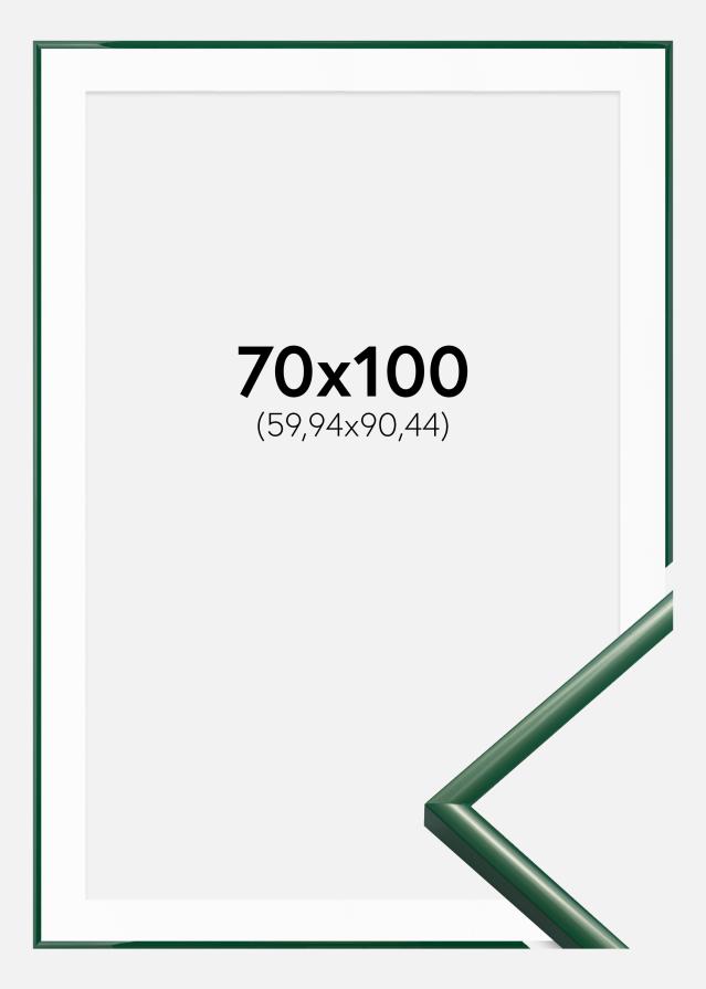 Ramme New Lifestyle Moss Green 70x100 cm - Passepartout Hvid 24x36 inches