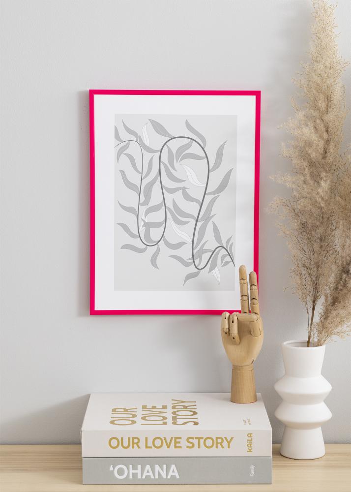 Ramme New Lifestyle Akrylglas Hot Pink 30x40 cm