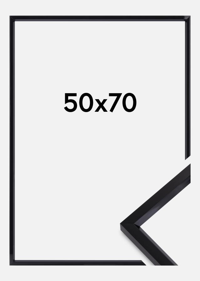 Ramme Steel Style Sort 50x70 cm