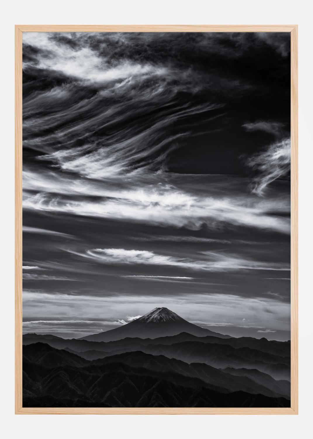 Product Image for Expressive clouds Fuji Plakat (21x29.7 cm (A4))