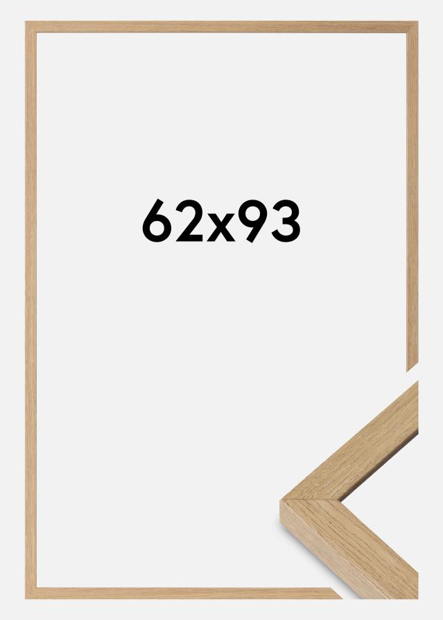 Ramme Hermes Akrylglas Natural Oak 62x93 cm
